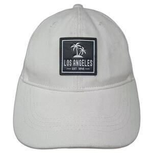 Robin Ruth Baseball Cap White Black OS Los Angeles Embroidered Adjustable Hat